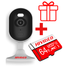 Smart Wi-FI Камера HIVIDEO H6C 5MP + Флеш-карта Micro SD HIVIDEO 64 GB