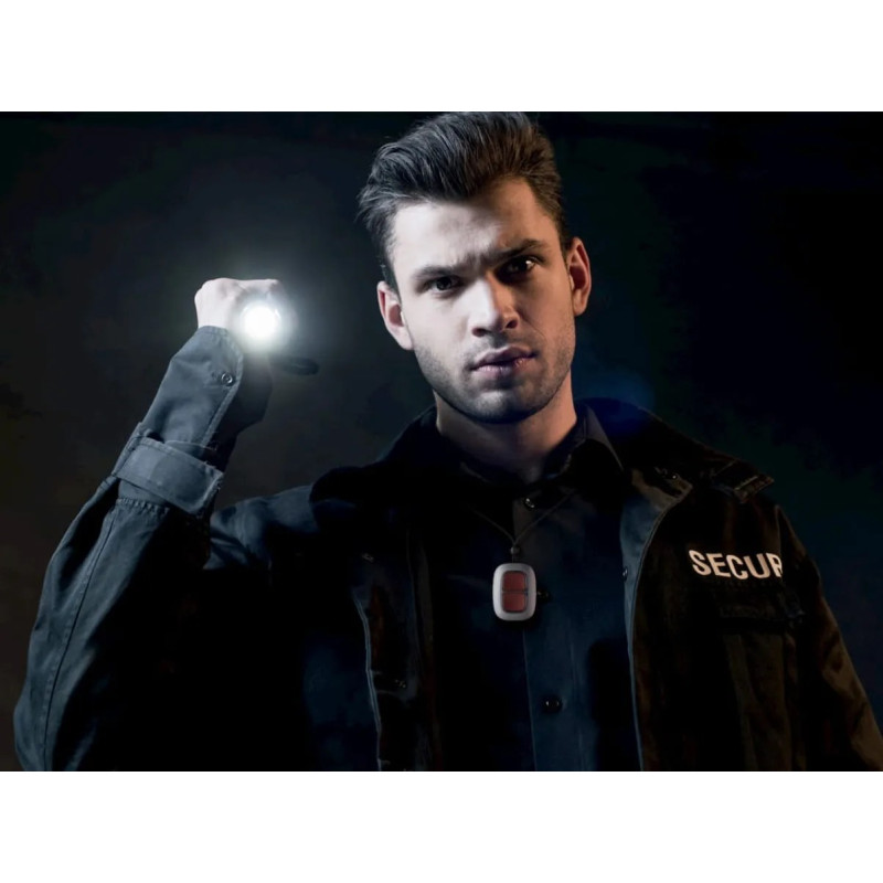 Бездротова тривожна кнопка Ajax DoubleButton Jeweller