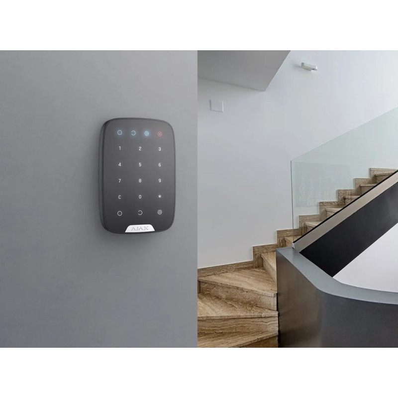 Бездротова сенсорна клавіатура Ajax KeyPad Jeweller