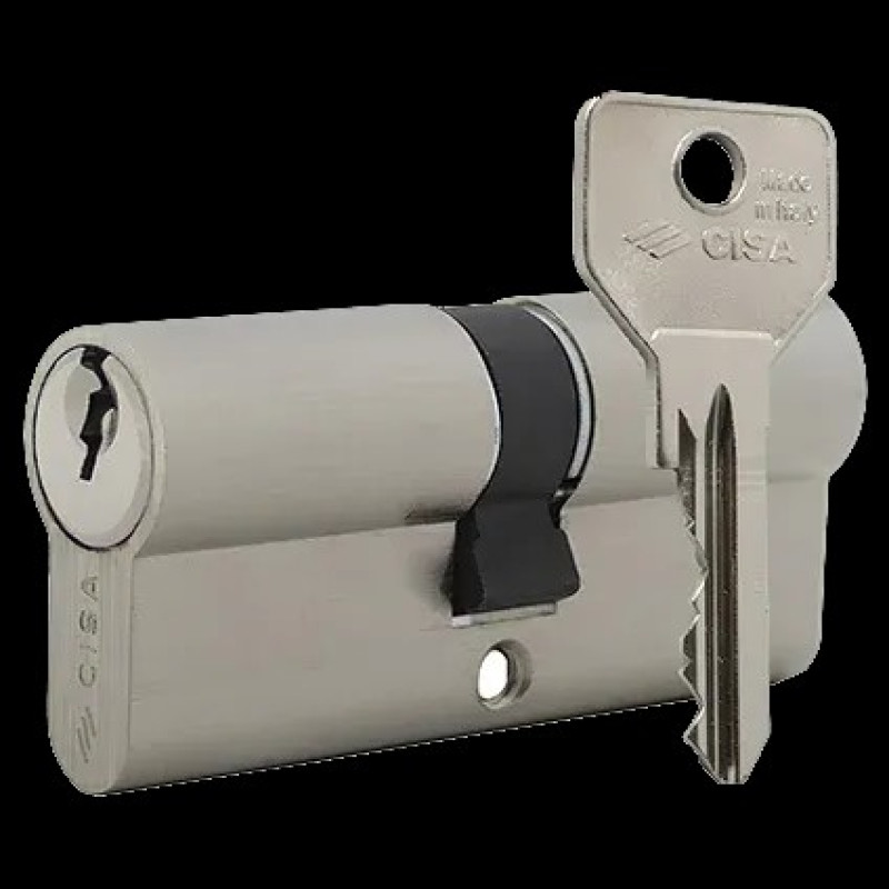 Циліндр латунь матова CISA LL 08010 90 (45*45)