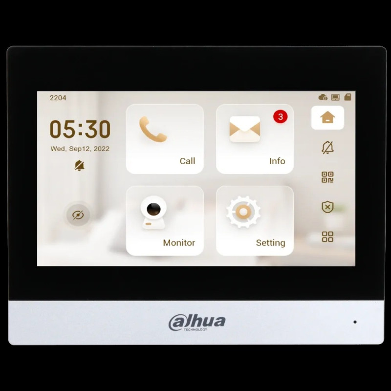Видеодомофон Hikvision DS-KH6350-WТE1 7" Wi-Fi