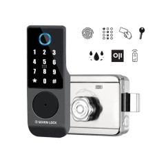 Біометричний замок SEVEN LOCK SL-7775BF black