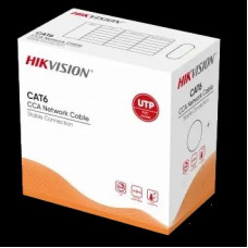 Кабель Hikvision DS-1LN6UU/CCA CAT6 U/UTP grey (305м)