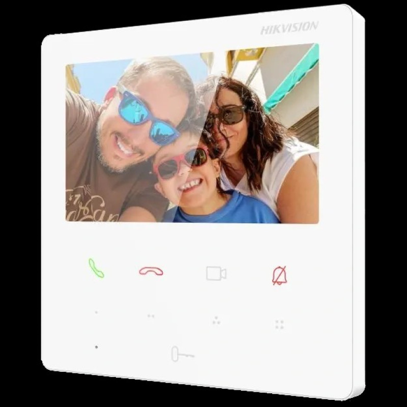 Відеодомофон Hikvision DS-KH6110-WE1/White 4.3" дюйми