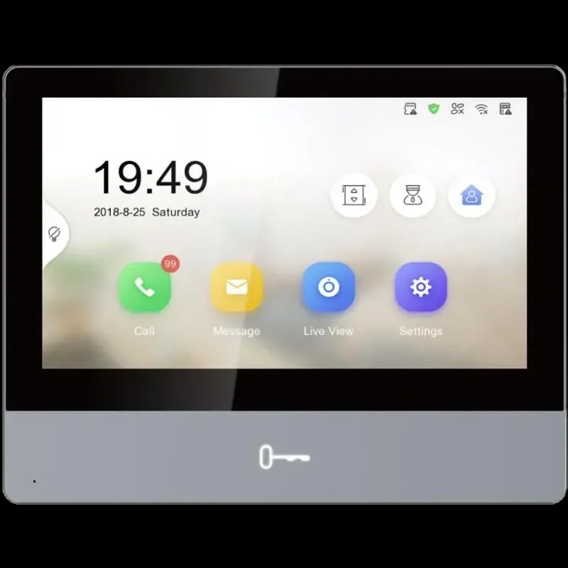 Відеодомофон Hikvision DS-KH8380-WTE1/Flush