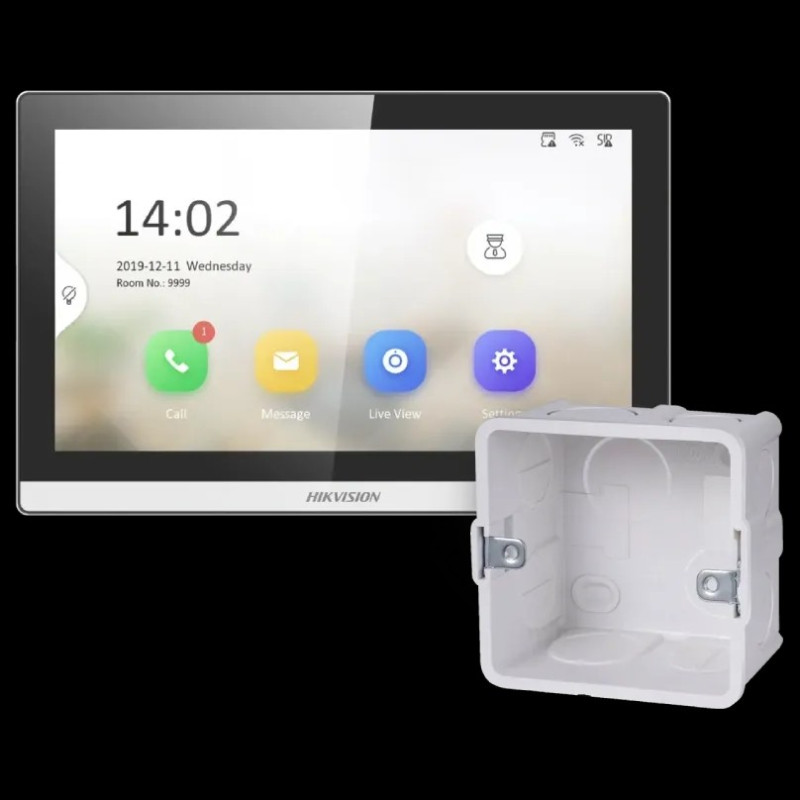 Відеодомофон Hikvision DS-KH8380-WTE1/Flush