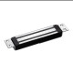Электромагнитный замок Yli Electronic YM-350N(LED)-DS (в комплекте планочки)