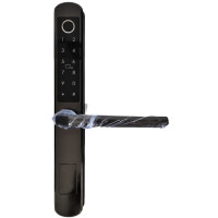 Биометрический всепогодный замок TTLOCK SLIM FP черный