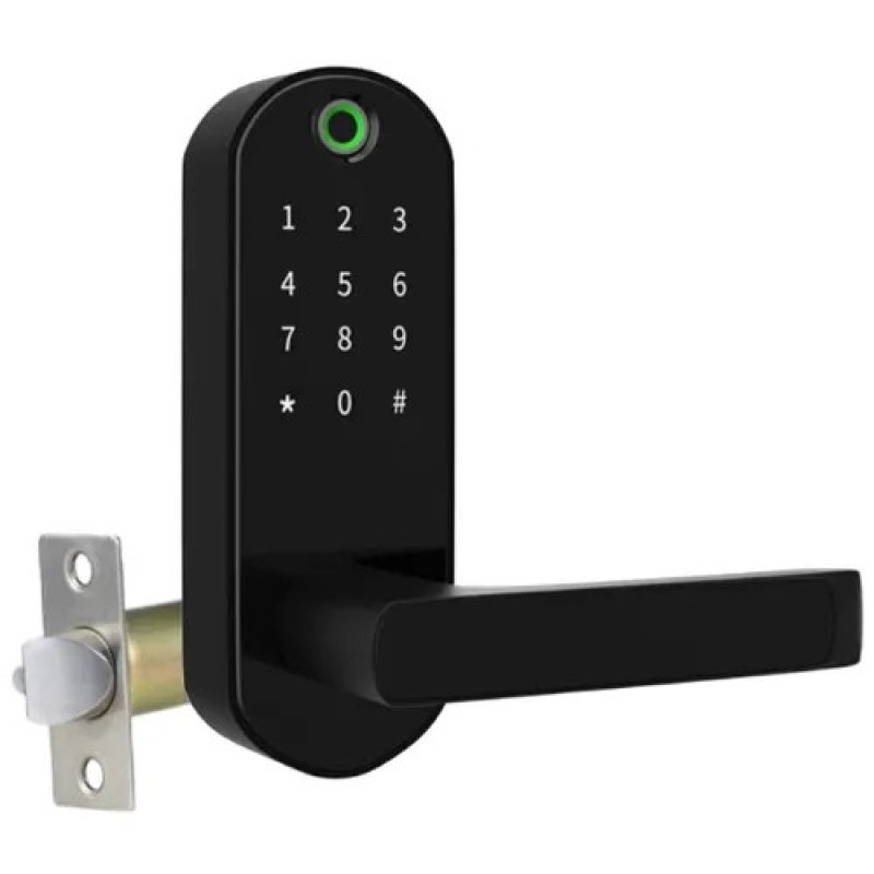 Біометричний замок для міжкімнатних дверей TTLOCK RIO чорний