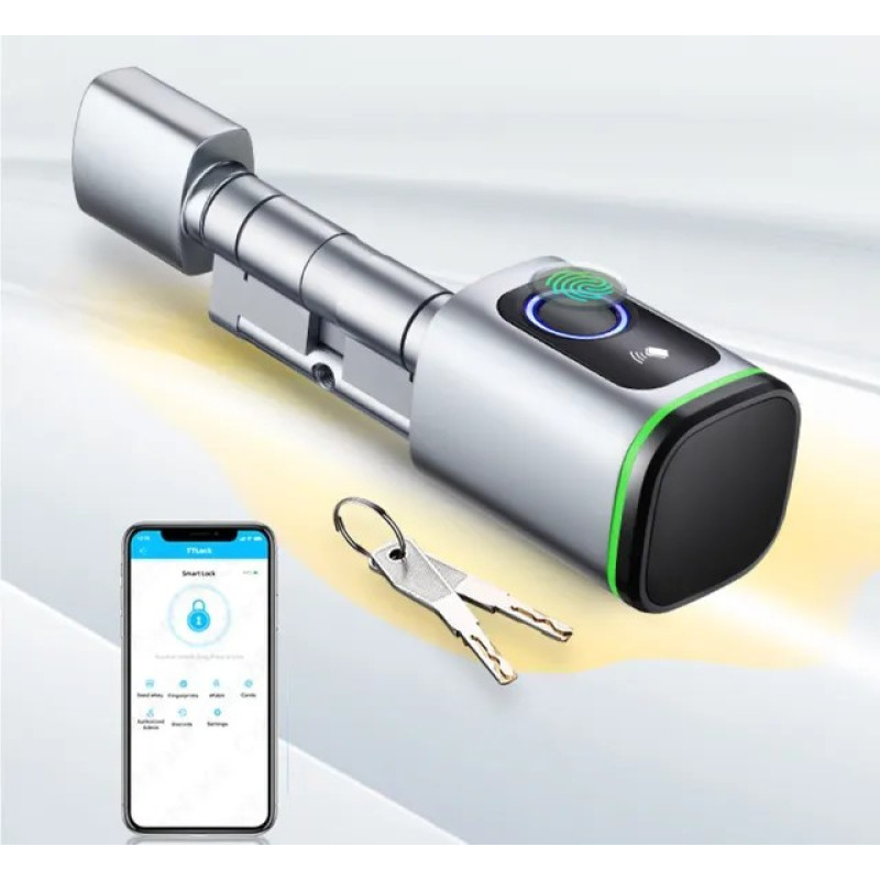 Біометричний циліндр TTLOCK MYSTIC FP