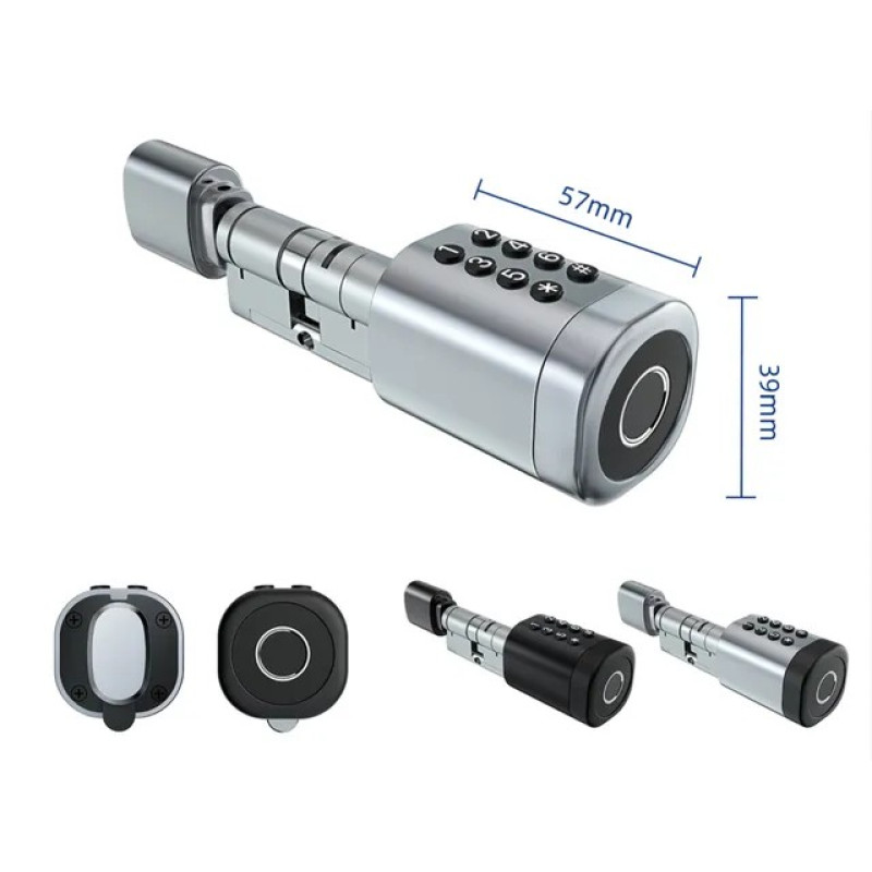 PES Cylinder Silver 35x35 мм кодовый смарт-цилиндр для замка