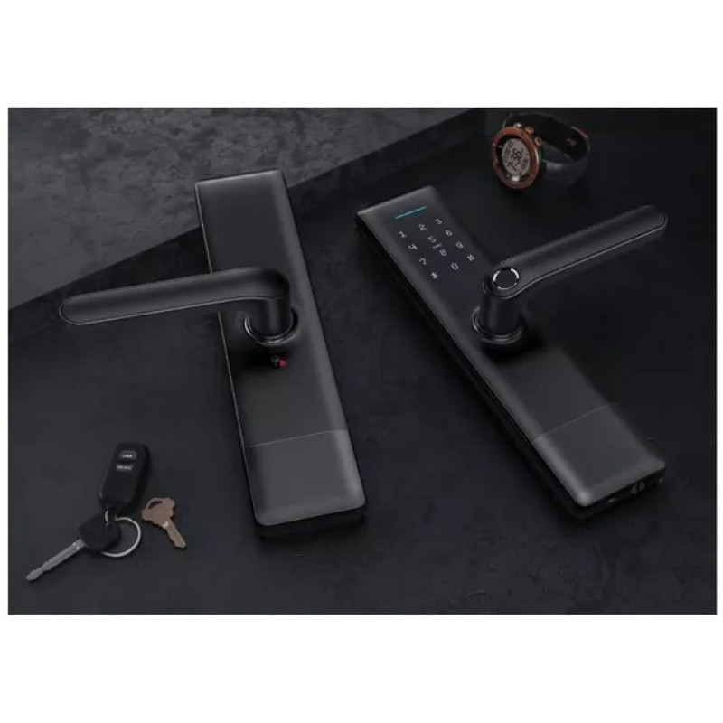 Біометричний смарт замок TTLOCK ONIX Wi-Fi сріблястий