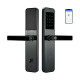 Біометричний замок з Wi-Fi TTLOCK MASTER FP чорний (Китай)