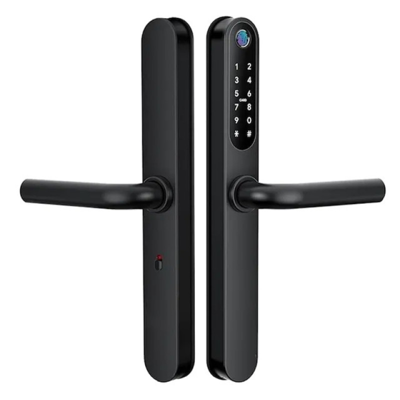 Біометричний сталевий замок TTLOCK SLIM S-2 чорний