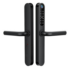 Біометричний сталевий замок TTLOCK SLIM S-2 чорний